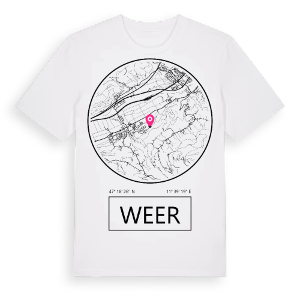 Weer t-shirt – ekologisk bomull t-shirt från Pinshirt