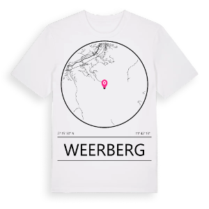 Weerberg t-shirt – ekologisk bomull t-shirt från Pinshirt