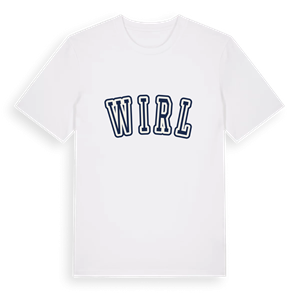 Wirl college t-shirt – ekologisk bomull t-shirt från Pinshirt