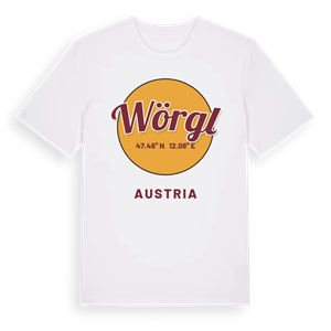 Wörgl cirkel t-shirt – ekologisk bomull t-shirt från Pinshirt
