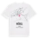 Wörgl karta t-shirt