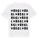 Wörgl ordlek t-shirt