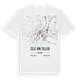 Zell am Ziller karta t-shirt