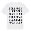 Zell am Ziller ordlek t-shirt