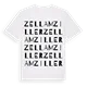 Zell am Ziller ordlek t-shirt