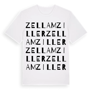 Zell am Ziller ordlek t-shirt – ekologisk bomull t-shirt från Pinshirt