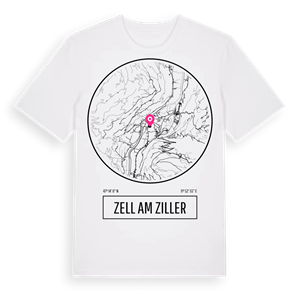Zell am Ziller t-shirt – ekologisk bomull t-shirt från Pinshirt