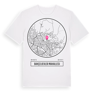Bahçelievler Mahallesi t-shirt – ekologisk bomull t-shirt från Pinshirt
