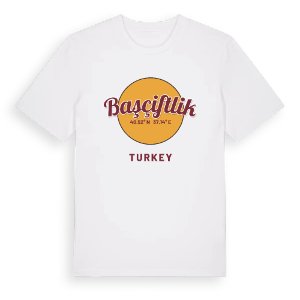 Başçiftlik cirkel t-shirt – ekologisk bomull t-shirt från Pinshirt