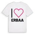 Jag älskar Erbaa t-shirt stort tryck