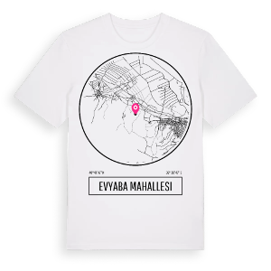 Evyaba Mahallesi t-shirt – ekologisk bomull t-shirt från Pinshirt