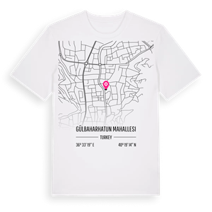 Gülbaharhatun Mahallesi karta t-shirt – ekologisk bomull t-shirt från Pinshirt