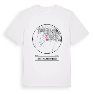 İsmetpaşa Mahallesi t-shirt – ekologisk bomull t-shirt från Pinshirt