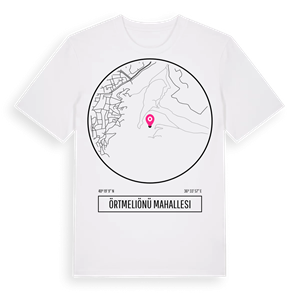 Örtmeliönü Mahallesi t-shirt – ekologisk bomull t-shirt från Pinshirt