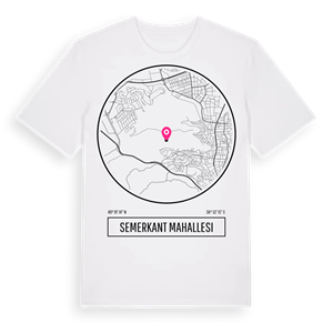 Semerkant Mahallesi t-shirt – ekologisk bomull t-shirt från Pinshirt