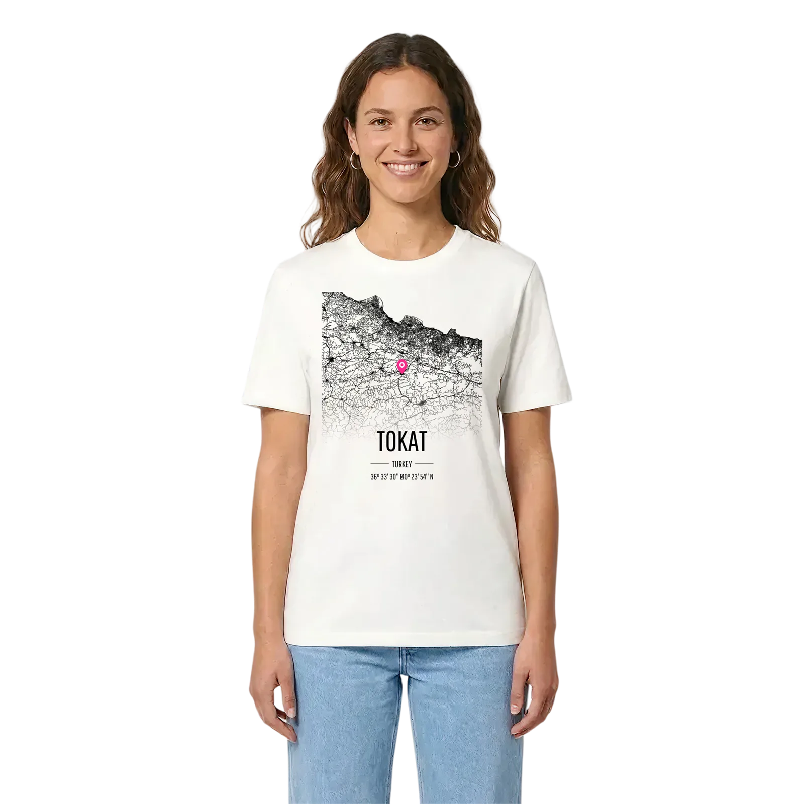 Tokat karta t-shirt – White, i miljö
