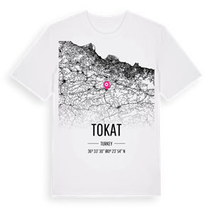 Tokat karta t-shirt – ekologisk bomull t-shirt från Pinshirt