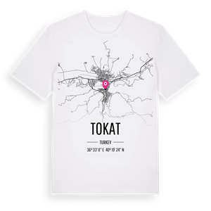 Tokat karta t-shirt – ekologisk bomull t-shirt från Pinshirt