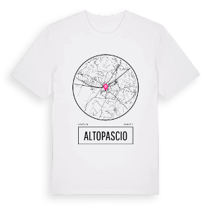 Altopascio t-shirt – ekologisk bomull t-shirt från Pinshirt