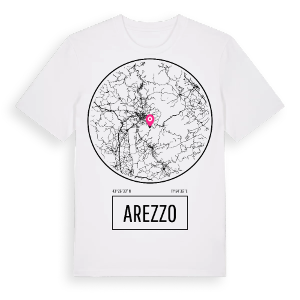 Arezzo t-shirt – ekologisk bomull t-shirt från Pinshirt