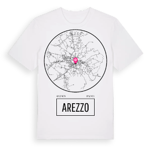 Arezzo t-shirt – ekologisk bomull t-shirt från Pinshirt