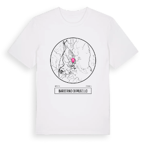 Barberino di Mugello t-shirt – ekologisk bomull t-shirt från Pinshirt