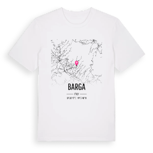 Barga karta t-shirt – ekologisk bomull t-shirt från Pinshirt
