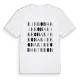 Bibbona ordlek t-shirt