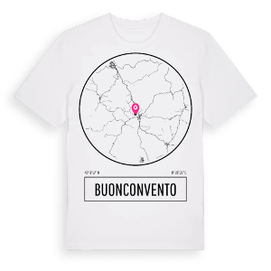 Buonconvento t-shirt – ekologisk bomull t-shirt från Pinshirt