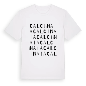 Calcinaia ordlek t-shirt – ekologisk bomull t-shirt från Pinshirt