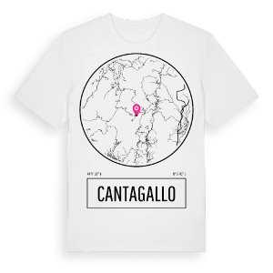 Cantagallo t-shirt – ekologisk bomull t-shirt från Pinshirt
