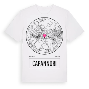 Capannori t-shirt – ekologisk bomull t-shirt från Pinshirt