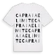 Capraia e Limite ordlek t-shirt