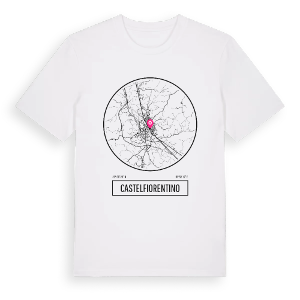 Castelfiorentino t-shirt – ekologisk bomull t-shirt från Pinshirt