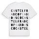 Castelfranco Piandiscò ordlek t-shirt
