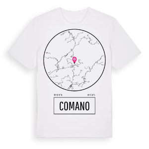 Comano t-shirt – ekologisk bomull t-shirt från Pinshirt