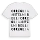 Coreglia Antelminelli ordlek t-shirt
