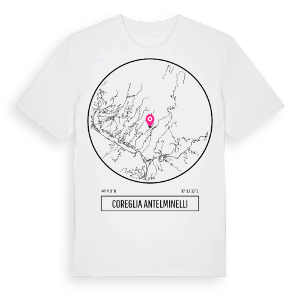 Coreglia Antelminelli t-shirt – ekologisk bomull t-shirt från Pinshirt