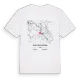 Figline e Incisa Valdarno karta t-shirt