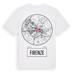 Firenze t-shirt – ekologisk bomull t-shirt från Pinshirt