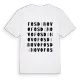 Fosdinovo ordlek t-shirt