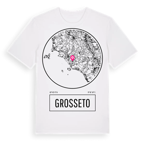 Grosseto t-shirt – ekologisk bomull t-shirt från Pinshirt