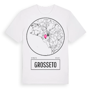 Grosseto t-shirt – ekologisk bomull t-shirt från Pinshirt