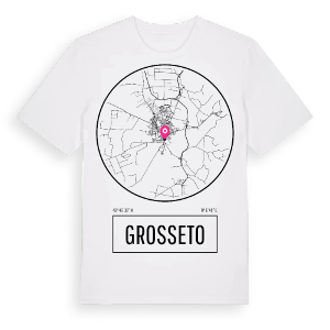 Grosseto t-shirt – ekologisk bomull t-shirt från Pinshirt