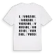 Livorno ordlek t-shirt
