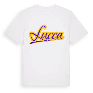 Lucca baseball t-shirt – ekologisk bomull t-shirt från Pinshirt