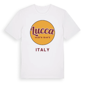 Lucca cirkel t-shirt – ekologisk bomull t-shirt från Pinshirt