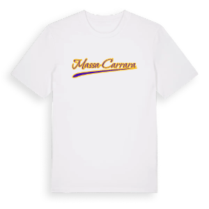 Massa-Carrara baseball t-shirt – ekologisk bomull t-shirt från Pinshirt
