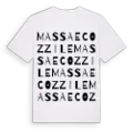 Massa e Cozzile ordlek t-shirt