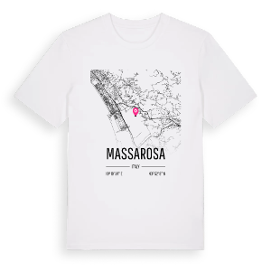 Massarosa karta t-shirt – ekologisk bomull t-shirt från Pinshirt